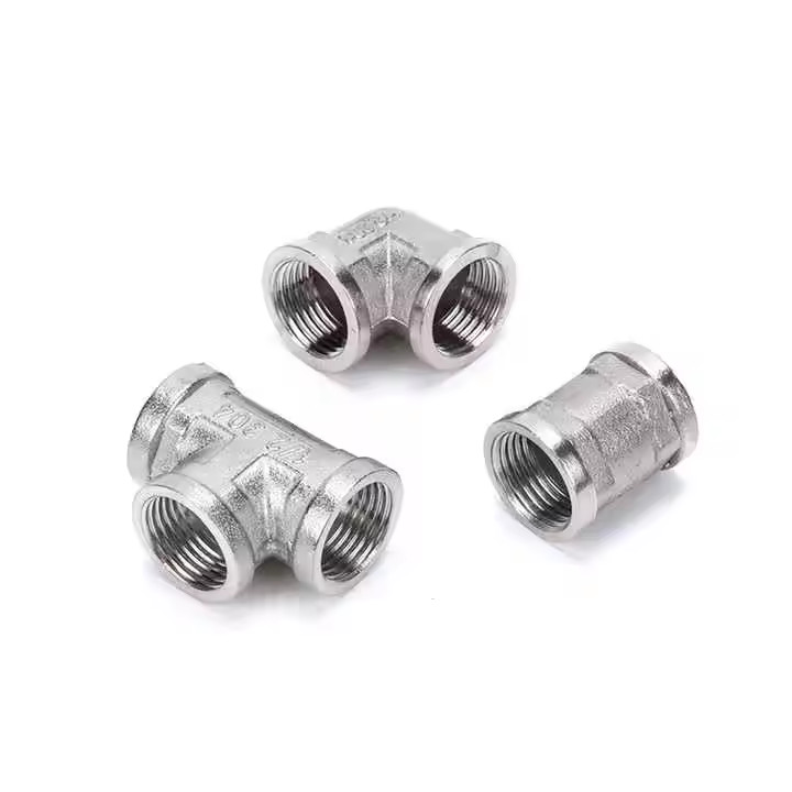 Customized Male Female Threads Elbow/tee/cross fitting 1/4