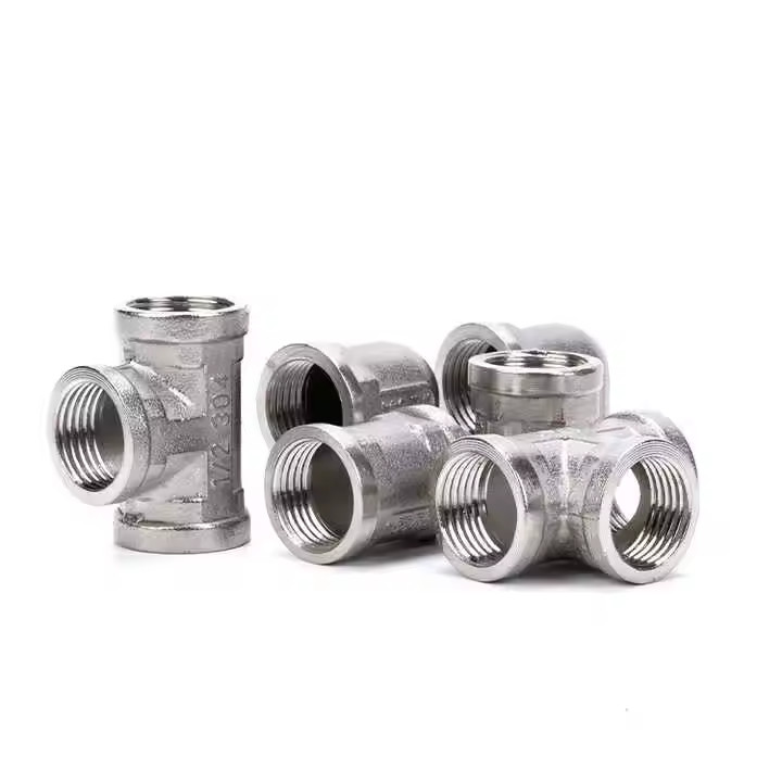 Customized Male Female Threads Elbow/tee/cross fitting 1/4