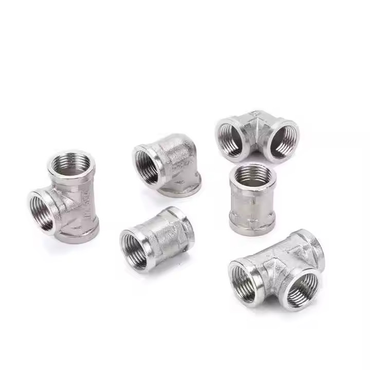 Customized Male Female Threads Elbow/tee/cross fitting 1/4