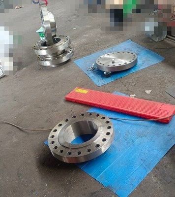 WN Flange ASTM A182 Cl1 CLASS 1500 1/2 " RF Customized Forged Alloy Steel Stainless Steel Plate Flat Standard ASME B16.5