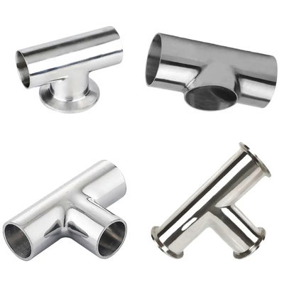 Asme b16.9 schedule 40 steel pipe fittings tee  reducing tee stainless steel equal tee