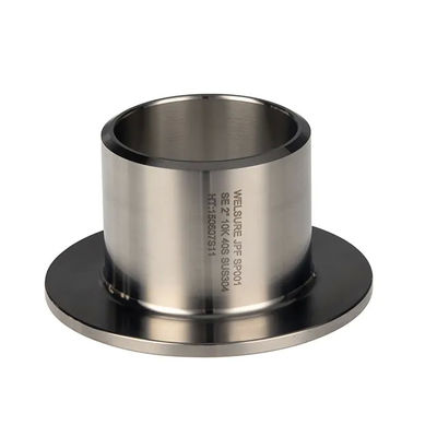 Metal C70600 Pipe Fittings EN10992-1 TYPE36 Lap Joint Flange Stub End CUNI 9010