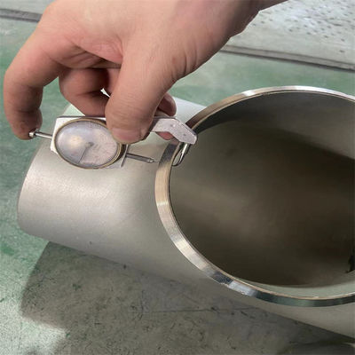 2'' SCH40 Pipe Fittings Tee Duplex Stainless Steel 2205 / UNS S31803 Equal / Reducing Tee