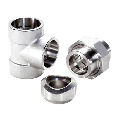 ASME B16.5 WP304L / 316L 150 # স্টেইনলেস স্টিল সমান টি স্টেইনলেস স্টীল পাইপ ফিটিং MT23