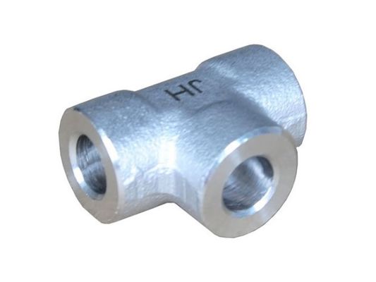 Stainless steel A403 Grade WP304H Straight Tee Equal Tee Socket Weld Tee Pipe Fittings
