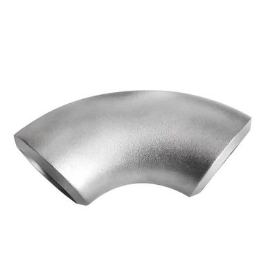 Rounding Polished 90° Threaded Connection for Industrial Pipework ISO Certified