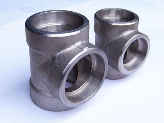 High Pressure Forged Carbon Steel/Stainless Steel Socket Welding Tee 3000/6000/9000Lbs Pipe Fittings