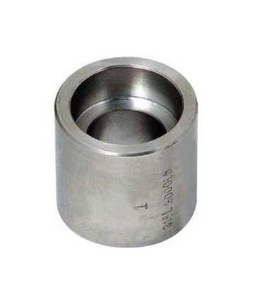 ASTM A182 UNS S31803 ডুপ্লেক্স স্টেইনলেস স্টিল DN20 ASME B16.11 ফোর্জড সকেট ওয়েল্ডিং কাপলিং