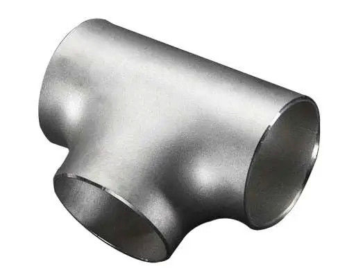 কার্বন ইস্পাত সমান tee DN 200mm Butt ঝালাই ফিটিং ASTM A234 ASTM A403