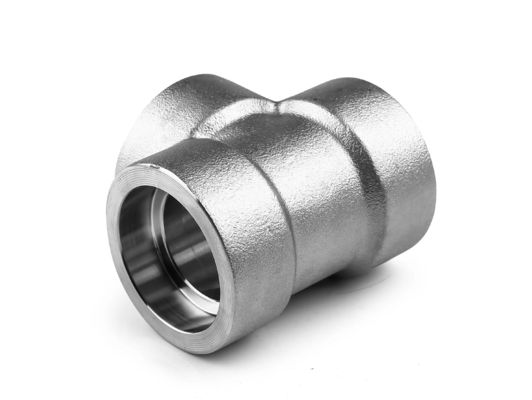 Stainless Steel TEE Threaded Female Welding Stainless Steel Reducing Tees ASTM A554 Water Pipeline Socket Welding