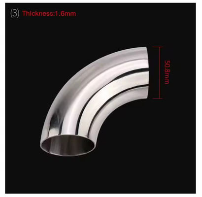 Stainless Steel 90 Degree Curved Tube Elbow