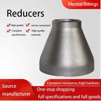 304 Stainless Steel High Pressure Large Bore Reducing Pipe  Silver