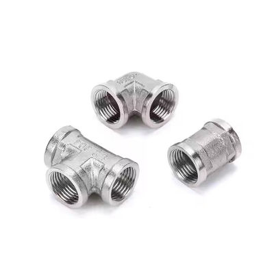 Seamless Stainless Steel Butt Weld Fittings Pipe Tube Fittings Three Way Tee Reducing Tee