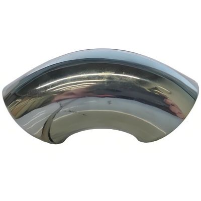 Metal China Manufacturer 304 Stainless Steel 90D Butt Weld Elbow Pipe Fitting Elbow for Stainless Steel Handrail Fitting