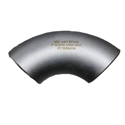 304/316L Stainless Steel Butt Weld Elbow SCH 40/80 Long Radius Pipe Fitting