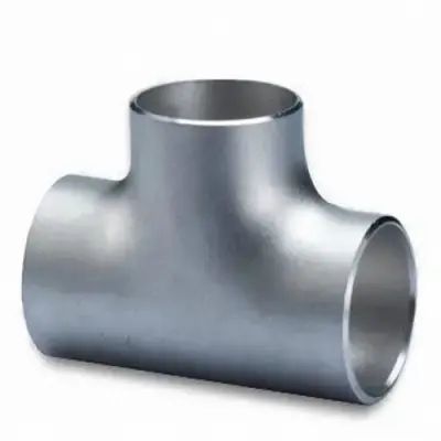 স্টেইনলেস স্টীল বারড টি বিট ওয়েল্ড ASME B16.9 SCH 80 শিল্প ব্যবহারের জন্য জারা প্রতিরোধী