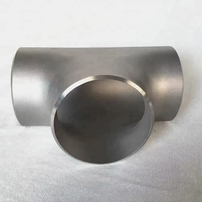 Stainless Steel Barred Tee Butt Weld ASME B16.9 SCH 80 Corrosion Resistant for Industrial Use