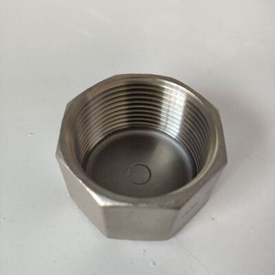 Corrosion-Resistant Stainless Steel Pipe Cap ASME B16.9 Industrial Tube End Cap