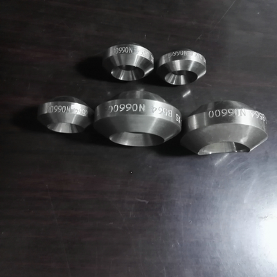 নিকেল খাদ ফিটিং ASTM B564 UNS N06600 ওয়েলডোলেট 8' x 2' SCH10S MSS SP97