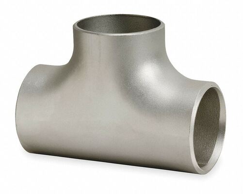 BW Super Duplex Stainless Steel UNS S32750 Equal Tee 1 1/2'' SCH10S ASME B16.9