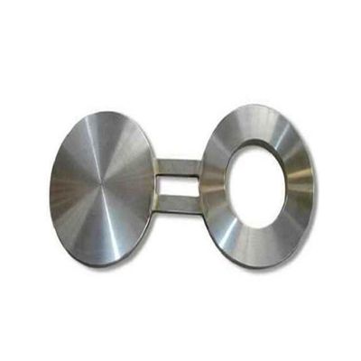 Stainless Steel Butt Weld Flange Full Face Flange Gasket 316 4'' PN50 Figure 8 Spectacle Blind Flange ASTM ANSI B16.9