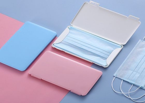 A Mask In A Storage Box Novel Design Mask Case With You Convenient To Store e Non-toxic Carry A Simple